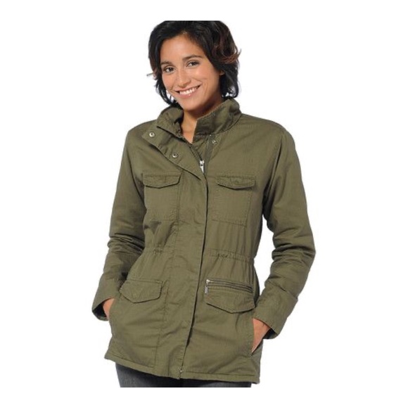 Horny Toad Jackets & Blazers - HORNY TOAD Army Green Ghostwriter Utility Jacket L